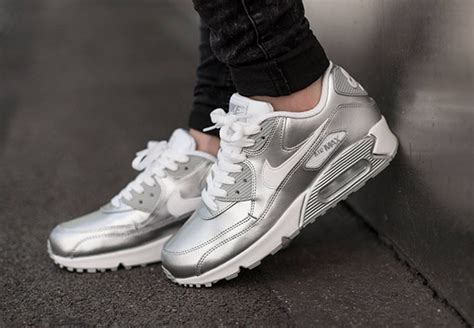 nike air max 90 youth gs weiß silber|air max 90 shoes.